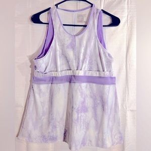 Lucky In Love sports tank top lavender XL 1504